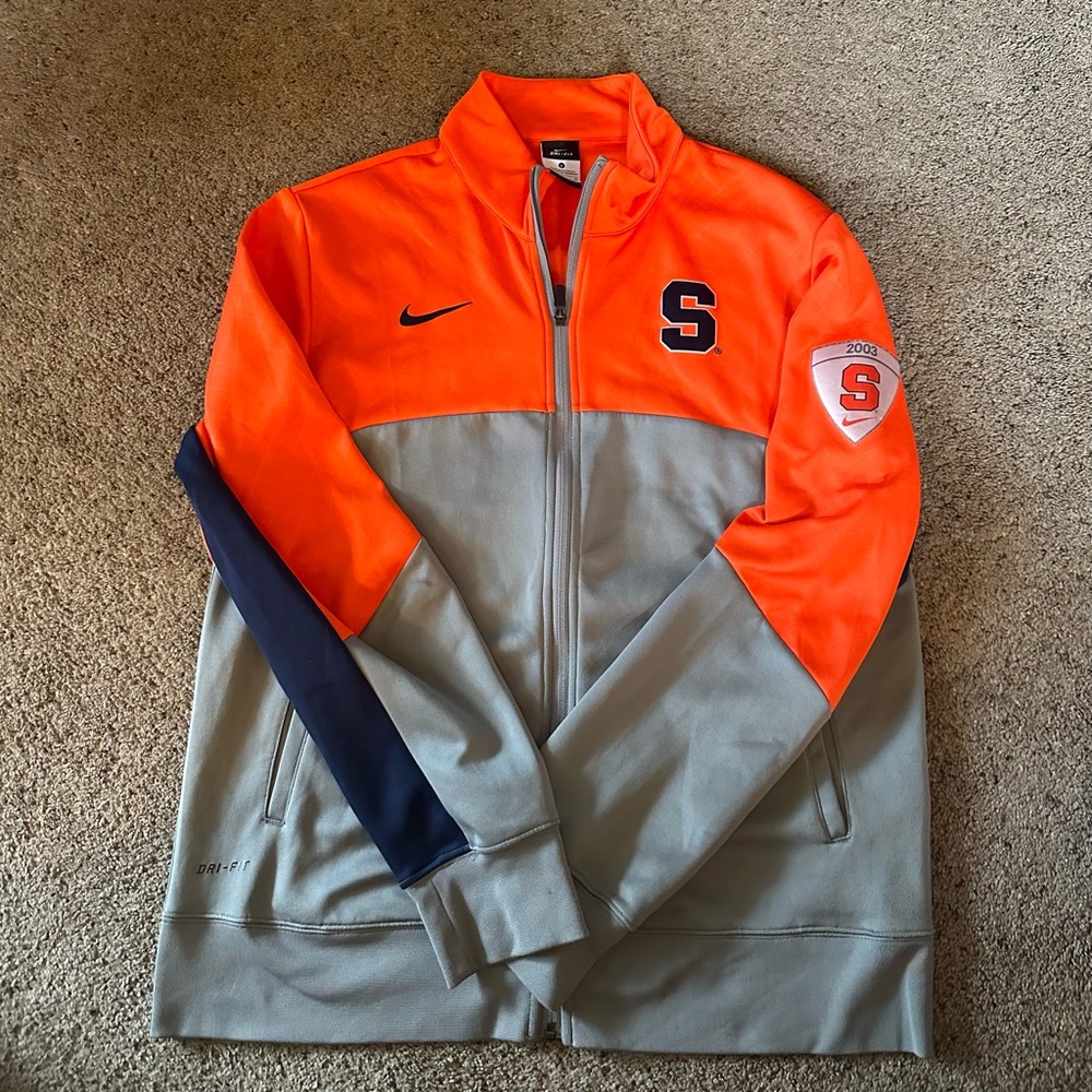 Nike Dri-Fit Syracuse Orange Zip-Up